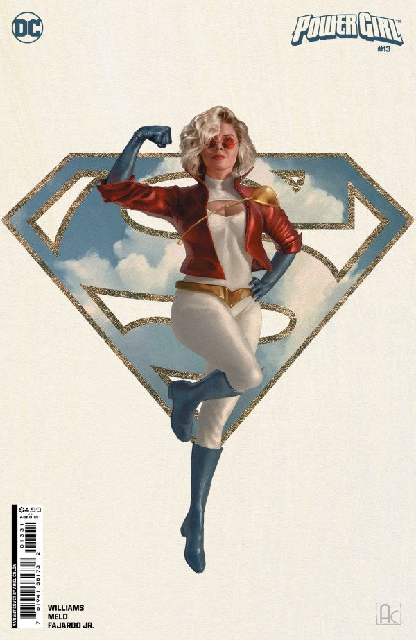 POWER GIRL #13 CVR C ARIEL COLON CARD STOCK VAR