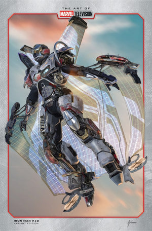 IRON MAN #10 (2025) ALAN VILLANUEVA MARVEL TELEVISION VARIANT