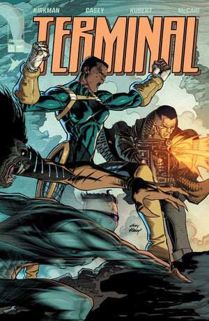 TERMINAL #1 CVR M ANDY KUBERT & DAVE MCCAIG CONNECTING WRAPAROUND CHROMIUM VAR (MR)