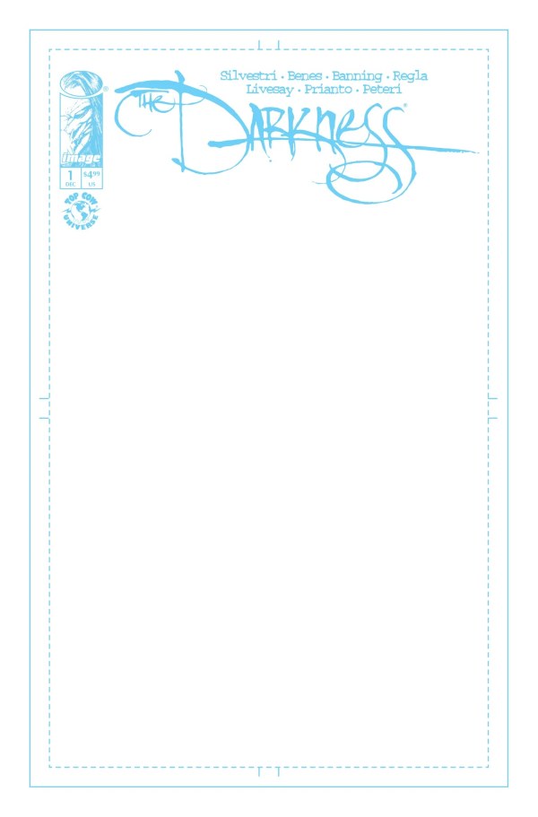 DARKNESS (2025) #1 CVR D BLANK SKETCH VAR