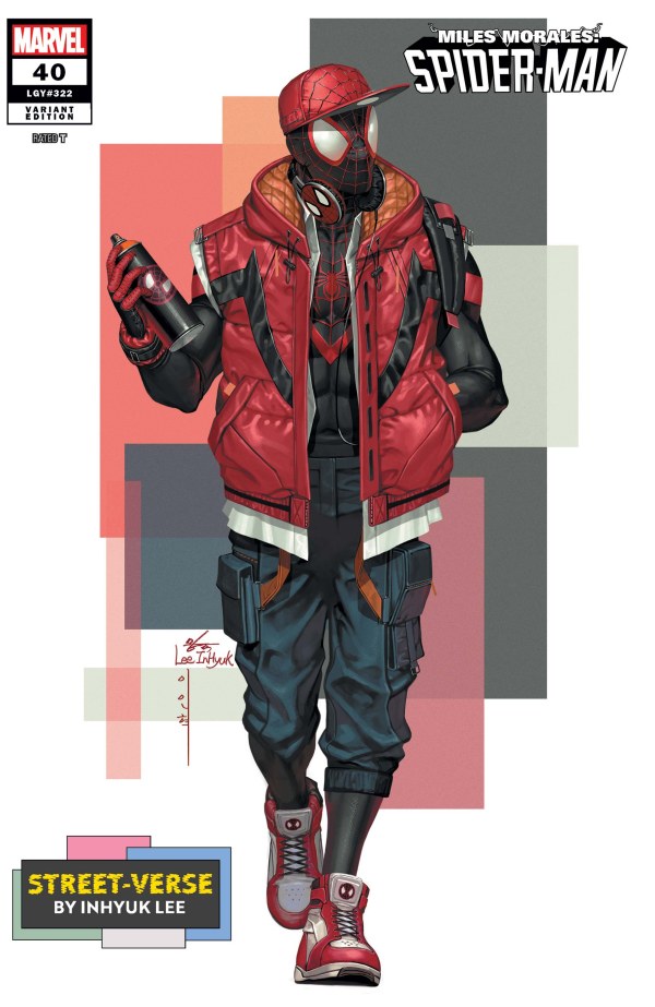 MILES MORALES: SPIDER-MAN #40 (2025) INHYUK LEE STREET-VERSE VARIANT