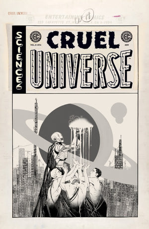 EC CRUEL UNIVERSE 2 #4 (OF 12) CVR D INC 1:20 NAOMI FRANQ B&W ARTIST EDITION VAR