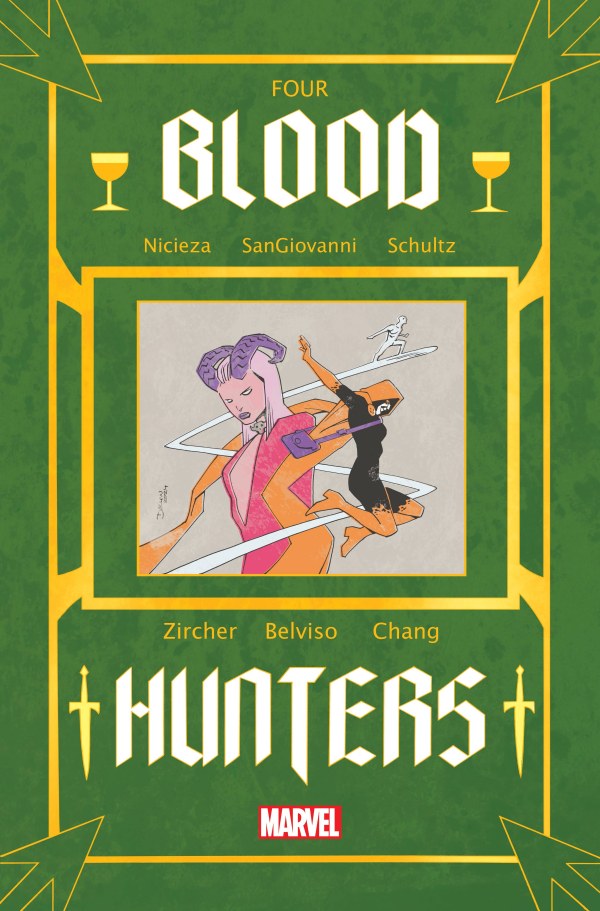 BLOOD HUNTERS #4 [BH] DECLAN SHALVEY BOOK COVER VARIANT [BH]