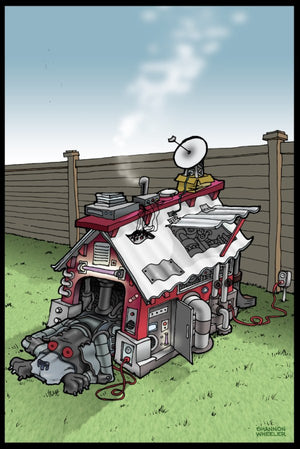 DEATH DOG #1 (OF 2) CVR B 3 COPY SHANNON WHEELER UNLOCK VAR