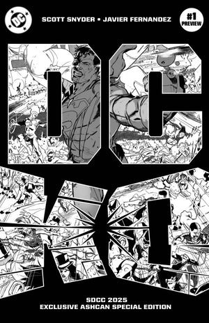 DC K.O. ASHCAN #1 2025 SDCC EXCLUSIVE