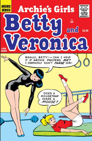 ARCHIE FACSIMILE #8 BETTY AND VERONICA #40 CVR A HARRY LUCEY