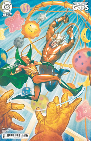 NEW GODS #5 (OF 12) CVR B MIKE DEL MUNDO CARD STOCK VAR