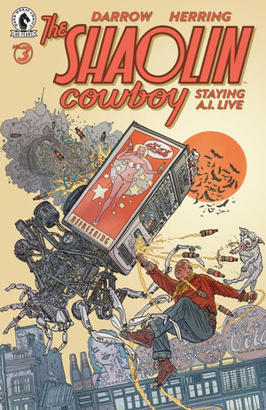 Shaolin Cowboy: Staying A.I.Live #3 (CVR A) (Geof Darrow)