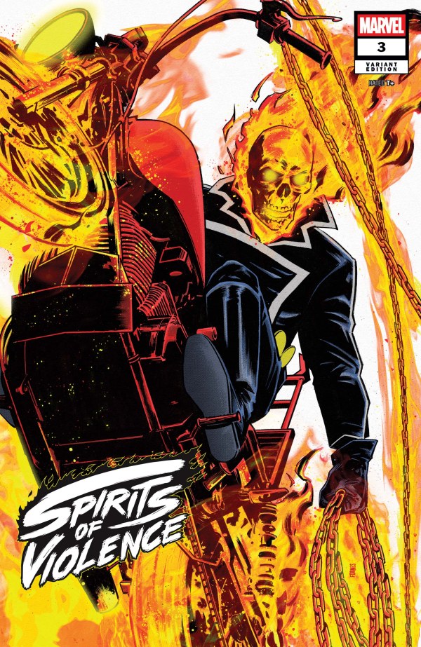 SPIRITS OF VIOLENCE #3 JORGE FORNES VARIANT