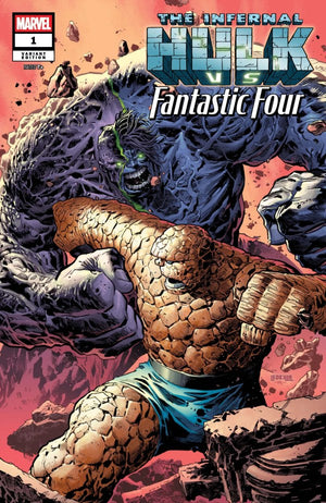 INFERNAL HULK VS. FANTASTIC FOUR #1 KEN LASHLEY VARIANT