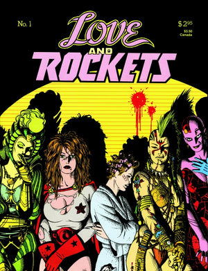 LOVE AND ROCKETS VOL I #1 FACSIMILE EDITION (MR)