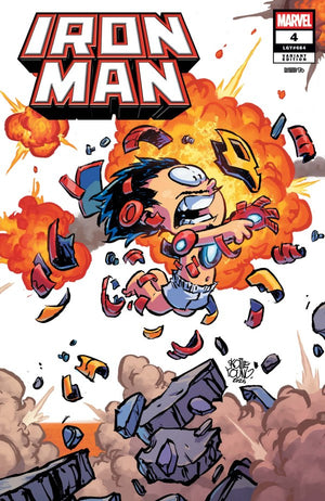 IRON MAN #4 (2026) SKOTTIE YOUNG 4-PART CONNECTING VARIANT