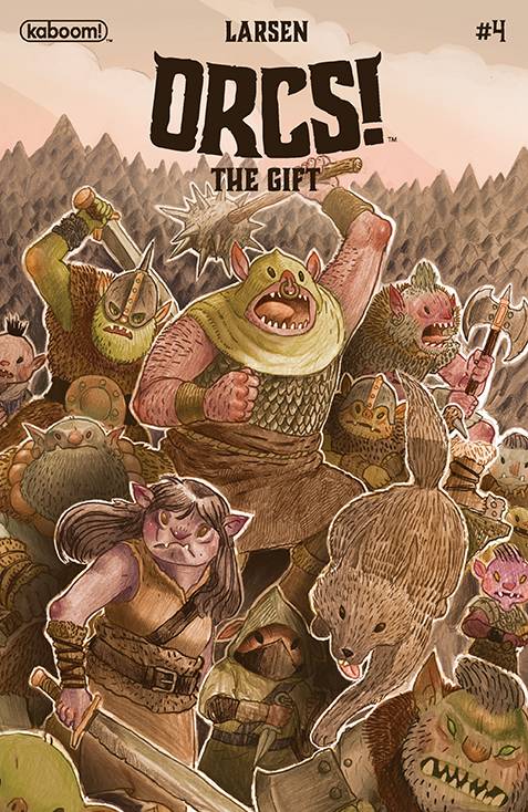 ORCS: THE GIFT #4 (OF 4) CVR B ROSSYDOESDRAWINGS