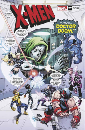 X-MEN #27 (2026) TODD NAUCK DOOM HOMAGE VARIANT