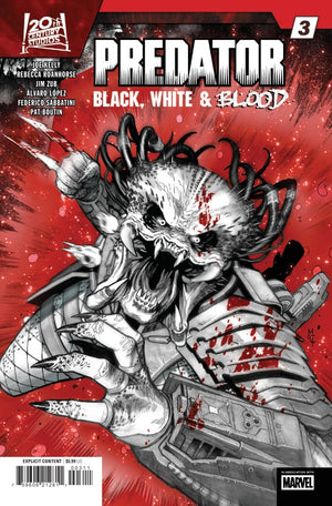 PREDATOR: BLACK  WHITE & BLOOD #3