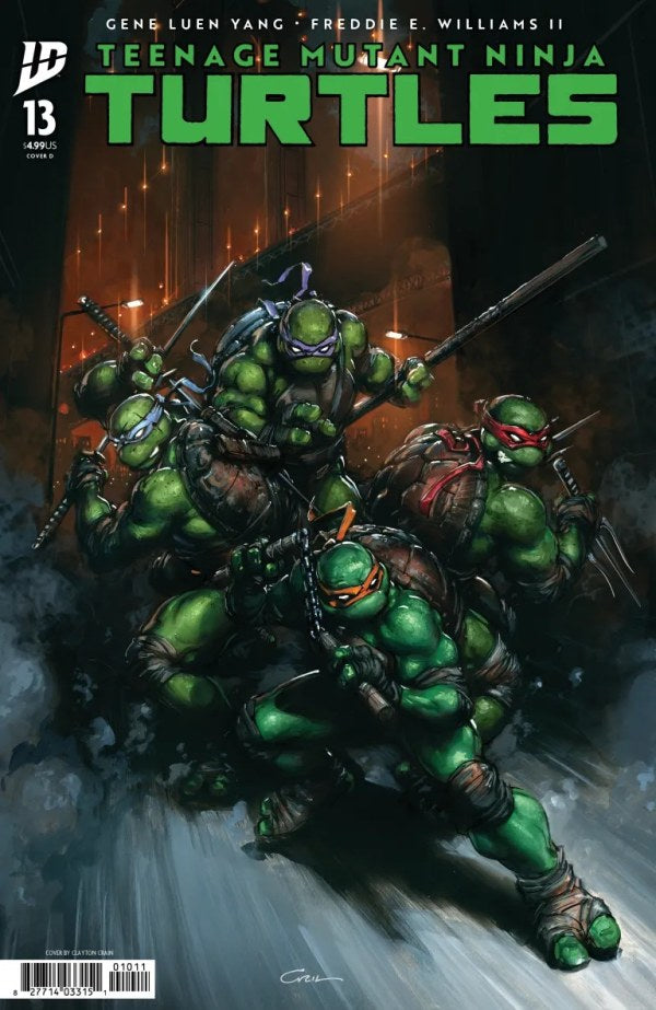 Teenage Mutant Ninja Turtles #13 (2025) Variant D (Crain)