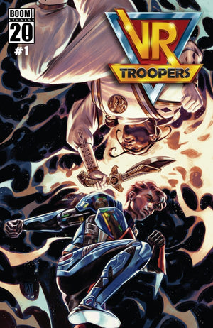 VR Troopers/Power Rangers Flipbook Facsimile Edition #1 B 1:5 INCV (Dressed  Valerio)