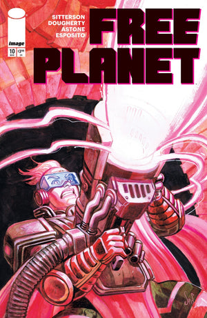 FREE PLANET #10 CVR B JED DOUGHERTY VAR