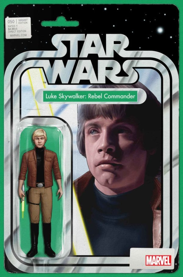 STAR WARS #50 JOHN TYLER CHRISTOPHER ACTION FIGURE VARIANT