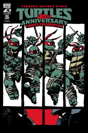 Teenage Mutant Ninja Turtles: 40th Anniversary Comics Celebration Variant D (Campbell)