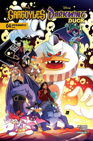 GARGOYLES / DARKWING DUCK #4 CVR D CIRO CANGIALOSI VAR