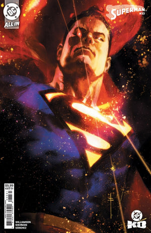 SUPERMAN #33 (2025) CVR C SEBASTIAN FIUMARA CARD STOCK VAR (DC K.O.)