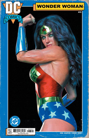 WONDER WOMAN #25 (2025) CVR B MARK SPEARS CARD STOCK VAR