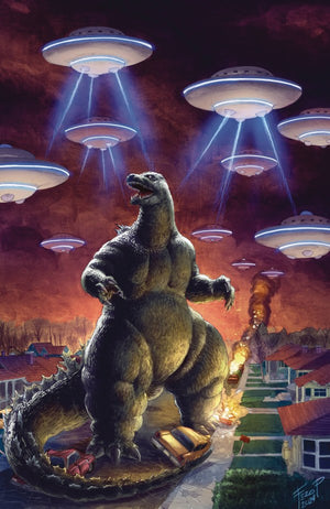 Godzilla: Here There Be Aliens #1 Variant RI (25) (Pe Full Art)