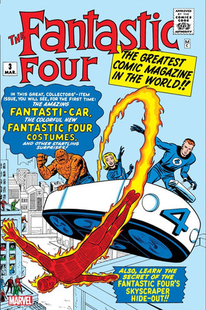 FANTASTIC FOUR #3 FACSIMILE EDITION FOIL VARIANT