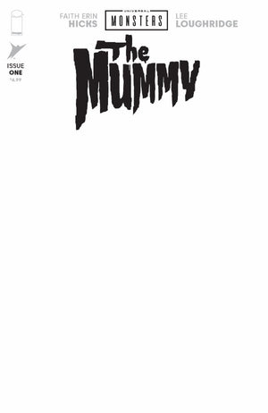 UNIVERSAL MONSTERS THE MUMMY #1 (OF 4) CVR H BLANK SKETCH VAR