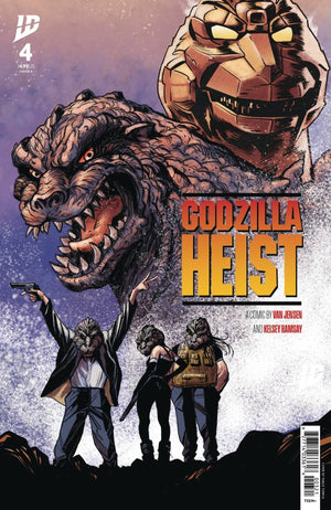 Godzilla: Heist #4 Variant B (Tunica Movie Poster Variant)