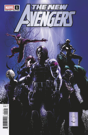 NEW AVENGERS #1 (2025) WHILCE PORTACIO SPOILER HOMAGE VARIANT