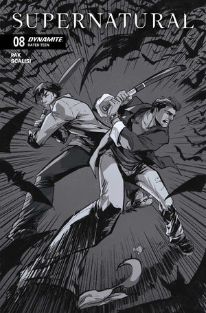 SUPERNATURAL #8 CVR G INC 1:10 DAVID COUSENS LINE ART VAR