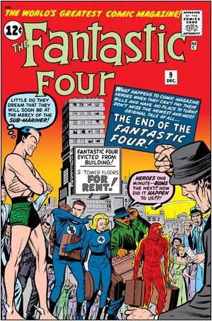 FANTASTIC FOUR #9 FACSIMILE EDITION FOIL VARIANT