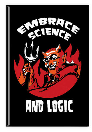 Magnet (2"x3"): Embrace Science & Logic