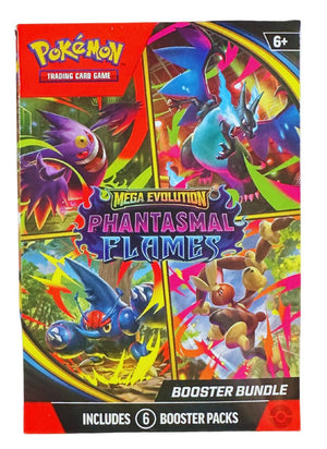 POKEMON MEGA EVOLUTION PHANTASMAL FLAMES BOOSTER (BUNDLE BOX)