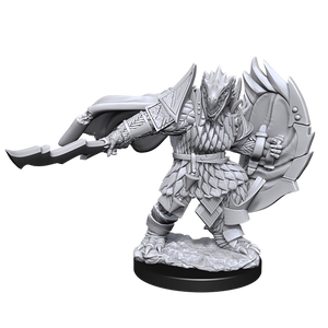 Dungeons & Dragons Nolzur’s Marvelous Miniatures: W15 DRAGONBORN FIGHTER MALE