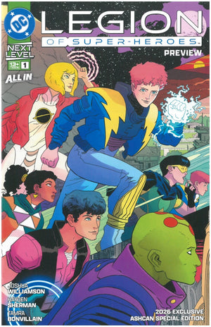 LEGION OF SUPER-HEROES SDCC 2026 EXCLUSIVE ASHCAN SPECIAL EDITION