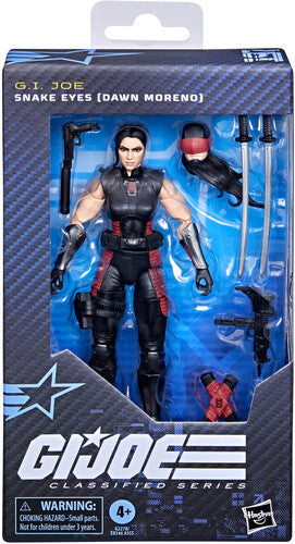 Hasbro G.I. Joe Classified Series Snake Eyes (Dawn Moreno) 6" Action Figure