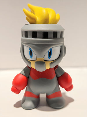MEGAMAN: Kid Robot 3" Flame Man Figure