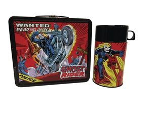Lunch Box: Ghost Rider Lunch Box and Thermos PX Previews Exclusive