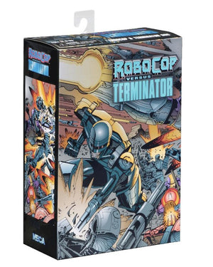 NECA Robocop vs The Terminator 7 inch Action Figures - EndoCop/ Terminator Dog