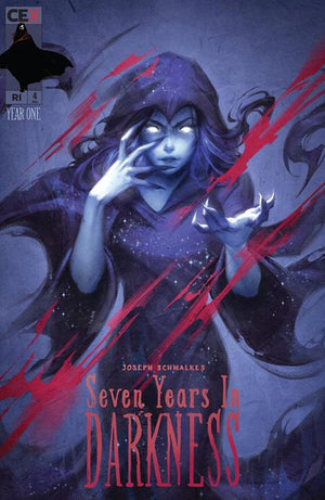 SEVEN YEARS IN DARKNESS #4 (OF 4) CVR C INC 1:10 S RED AMPARO VAR