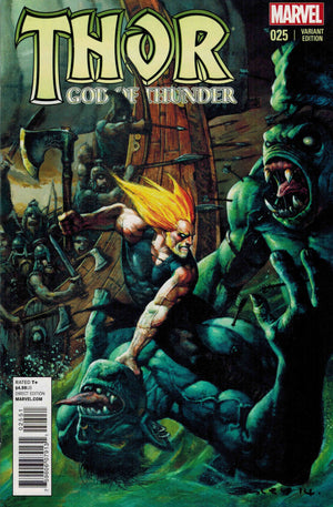 Thor : God of Thunder #25 (2012 Jason Aaron) Bisley Variant