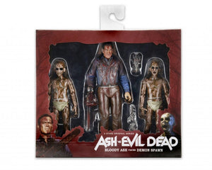 Ash vs the Evil Dead : Bloody Ash Faces Demon Spawn NECA OOP