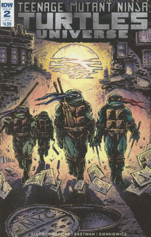 Teenage Mutant Ninja Turtles Universe #2 Sub Cover B (2016 IDW)