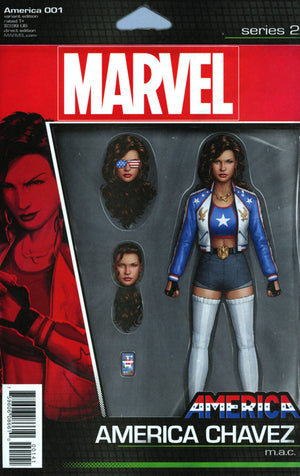 America #1 : Action Figure Variant (***COMIC BOOK NOT A TOY!)