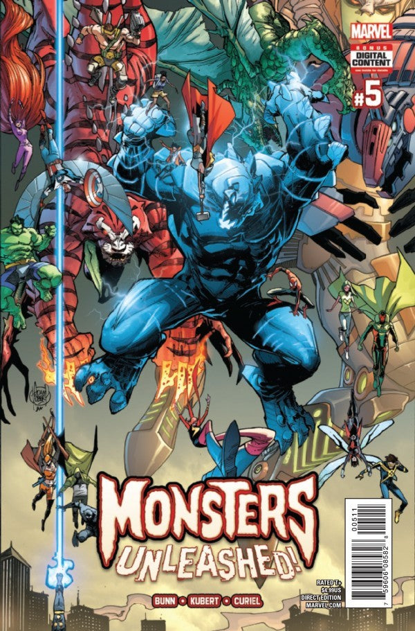 monsters unleashed marvel Monsters Unleashed (2016 Marvel) #5A – Fun Box Monster Emporium