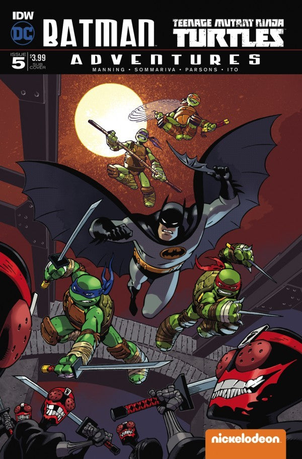 Batman / Teenage Mutant Ninja Turtles Adventures #5 SUB Cover