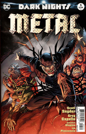 Dark nights : Metal #5 C First Printing Andy Kubert Batman Who Laughs Variant